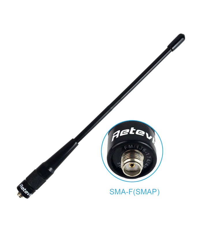 ΚΕΡΑΙΑ RETEVIS, High Gain Antenna RHD-701 SMA-Female Dual Band
