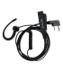 ΜΙΚΡΟΦΩΝΟ ΑΚΟΥΣΤΙΚΟ, RETEVIS, EEK023 G Shape In-Ear Earbud, Kenwood 2 Pin Plug