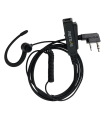 ΜΙΚΡΟΦΩΝΟ ΑΚΟΥΣΤΙΚΟ, RETEVIS, EEK023 G Shape In-Ear Earbud, Kenwood 2 Pin Plug
