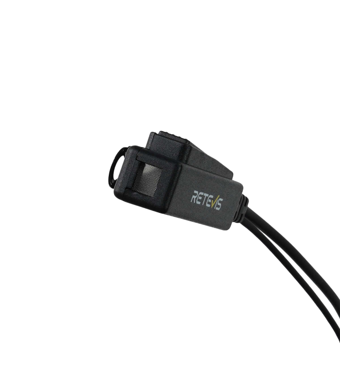 ΜΙΚΡΟΦΩΝΟ ΑΚΟΥΣΤΙΚΟ, RETEVIS, EEK023 G Shape In-Ear Earbud, Kenwood 2 Pin Plug
