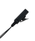 ΜΙΚΡΟΦΩΝΟ ΑΚΟΥΣΤΙΚΟ, RETEVIS, EEK023 G Shape In-Ear Earbud, Kenwood 2 Pin Plug