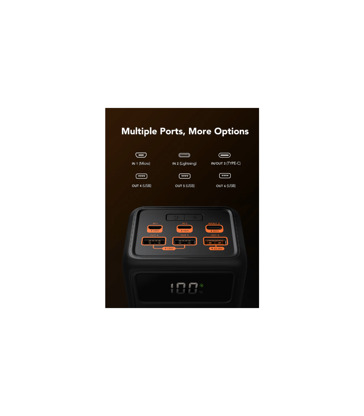 Power Bank Veger Tank Lite 50.000 Mah