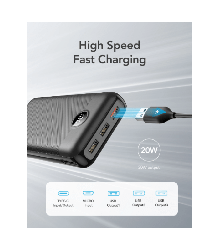 Power Bank Veger L30 30.000 Mah