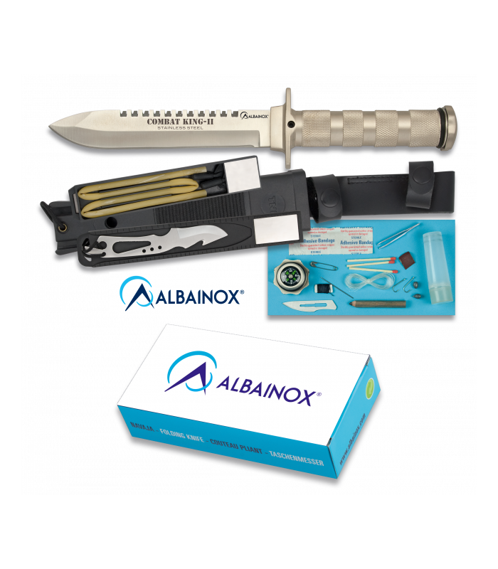 ΜΑΧΑΙΡΙ ALBAINOX Survival knife, COMBAT KING II, 32033
