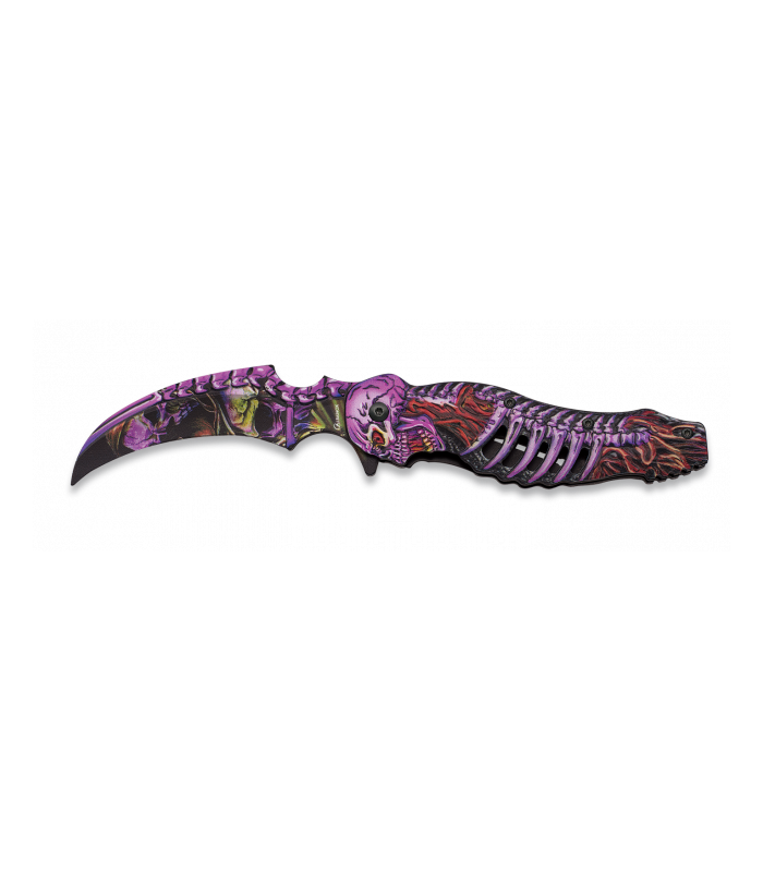 ΣΟΥΓΙΑΣ Albainox Skull 2 pocket knife. Blade 9.5, 18697