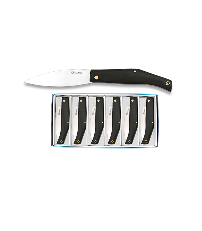 ΣΟΥΓΙΑΣ ALBAINOX, Κουτί με 6 σουγιάδες penknives, Blade 7 cm, 18091