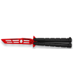 ΣΟΥΓΙΑΣ K25, black coated TRAINING, Red, 02194