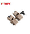 Σκοπευτικά Πτυσσόμενα Εμπρός & Πίσω, FMA, Back UP Sights(FBUS), Dark Earth