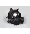 ΜΑΣΚΑ SOFT M04 Sheikh Fan Kask, FMA, Black