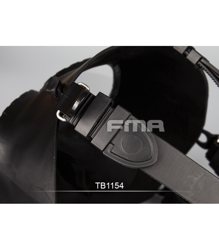 ΜΑΣΚΑ SOFT M04 Sheikh Fan Kask, FMA, Black