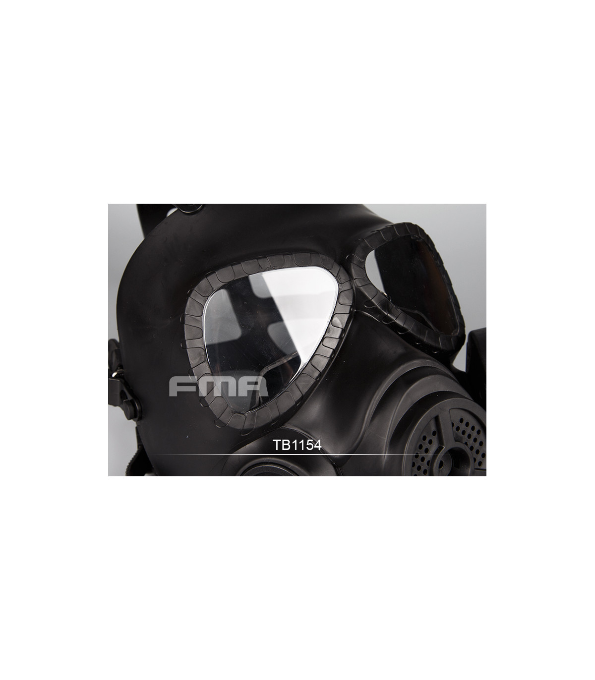ΜΑΣΚΑ SOFT M04 Sheikh Fan Kask, FMA, Black
