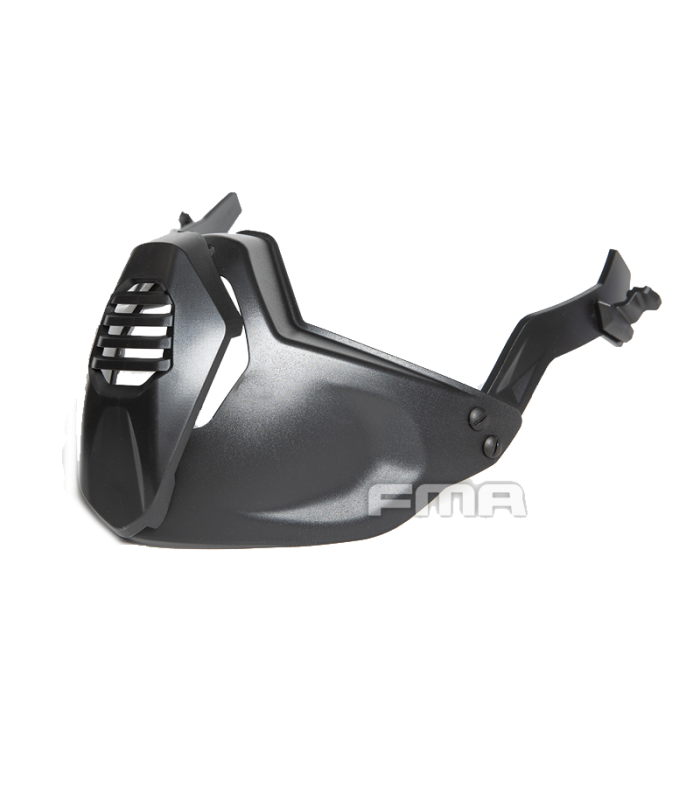 ΜΑΣΚΑ SOFT Κάτω Γνάθου, Κράνους FAST, Mandible, FMA, Black