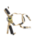 Ιμάντες για Κράνος, Υποσιάγωνο, EX Helmet Boltless FIT Retention System, FMA, Dark Earth