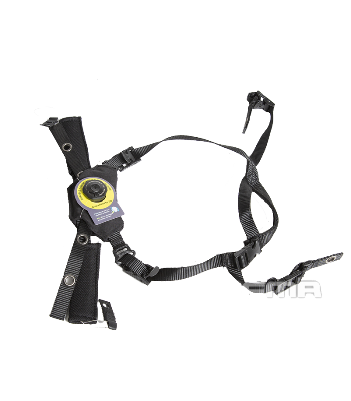 Ιμάντες για Κράνος, Υποσιάγωνο, EX Helmet Boltless FIT Retention System, FMA, BLACK