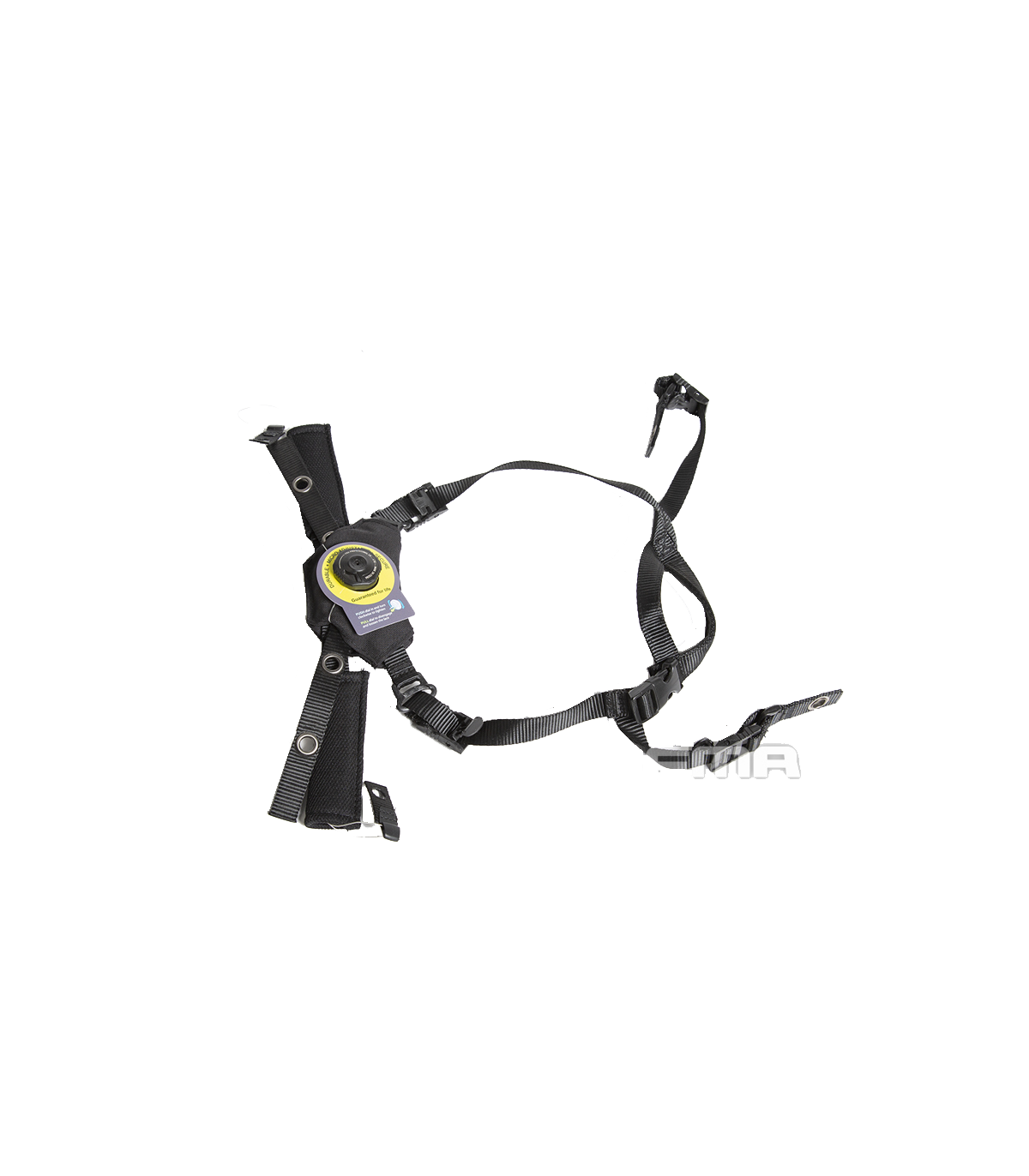 Ιμάντες για Κράνος, Υποσιάγωνο, EX Helmet Boltless FIT Retention System, FMA, BLACK