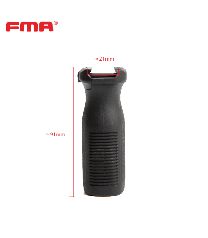 ΧΕΙΡΟΛΑΒΗ SOFT FVG GRIP FOR 1913RAIL, FMA, Black