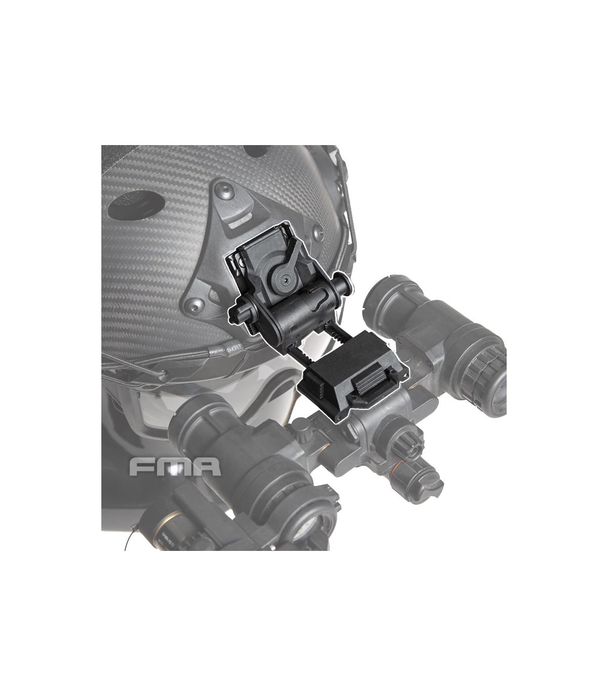 Βάση Κράνους για L4G24 NV, FMA, 100% Plastic, Dark Earth
