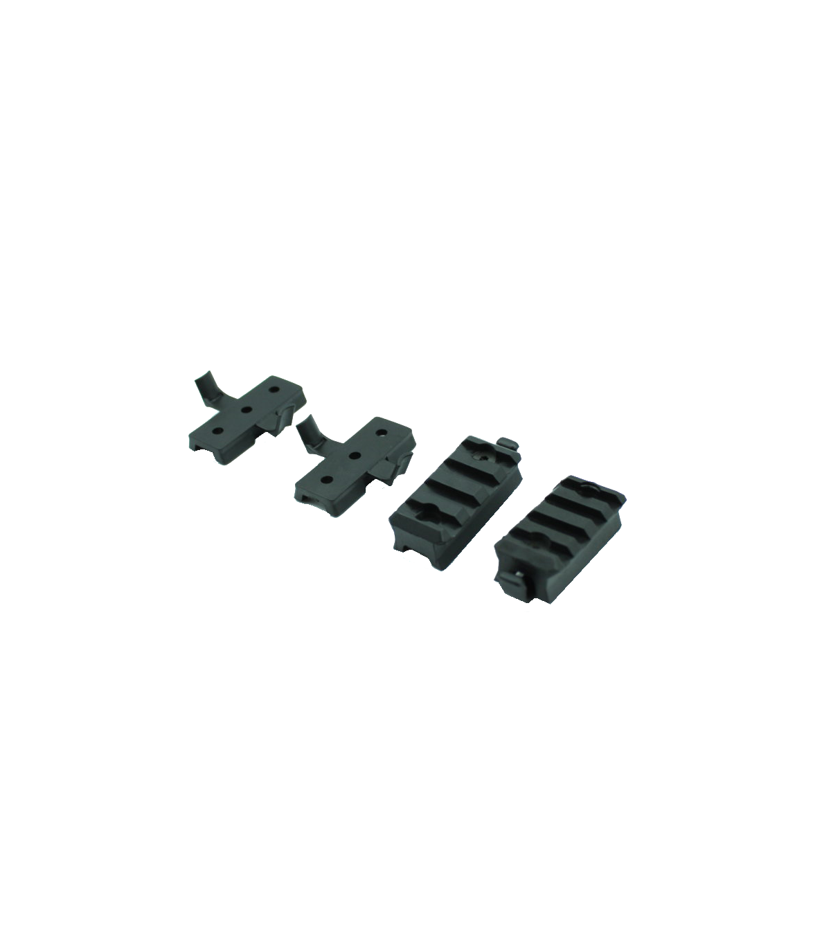Fast Helmet Rail Adapter FMA, Black