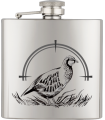 ΥΔΡΟΔΟΧΕΙΟ - ΦΛΑΣΚΙ Barbaric stainless hip flask. 6 Oz-ΠΕΡΔΙΚΑ, 40122GR4225