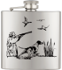 ΥΔΡΟΔΟΧΕΙΟ - ΦΛΑΣΚΙ Barbaric stainless hip flask. 6 Oz-ΣΚΥΛΟΣ+ΚΥΝΗΓΟΣ, 40122GR295
