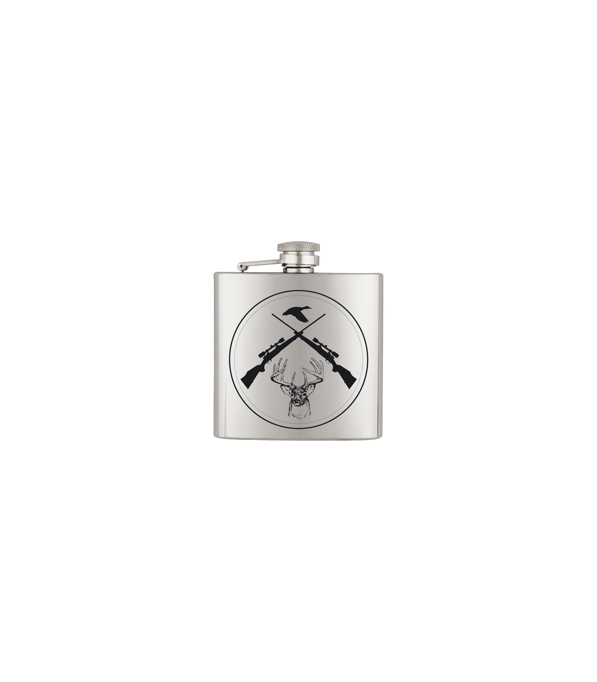 ΥΔΡΟΔΟΧΕΙΟ - ΦΛΑΣΚΙ Barbaric stainless hip flask. 6 Oz-ΚΥΝΗΓΕΤΙΚΕΣ ΠΑΡΑΣΤΑΣΕΙΣ, 40122GR291