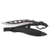 ΜΑΧΑΙΡΙ Albainox cane cutter. Black.Total 56 cm, 32853