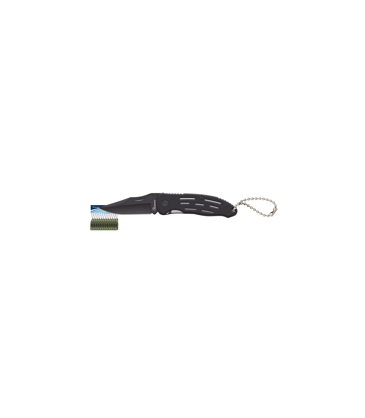ΣΟΥΓΙΑΣ ΜΠΡΕΛΟΚ ALBAINOX black penknives. Bl 5.5 cm, 25146