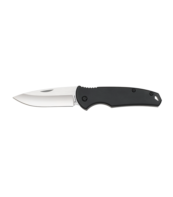 ΣΟΥΓΙΑΣ ALBAINOX, black aluminium pocket knife, 25090