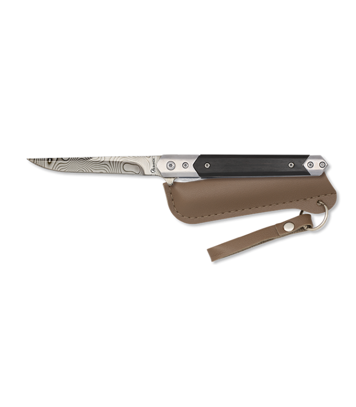 ΣΟΥΓΙΑΣ ALBAINOX, Damask pocket knife. Sheath, 25063