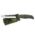 ΣΟΥΓΙΑΣ K25, Green G10 pocket knife. Blade 13 cm, 25015