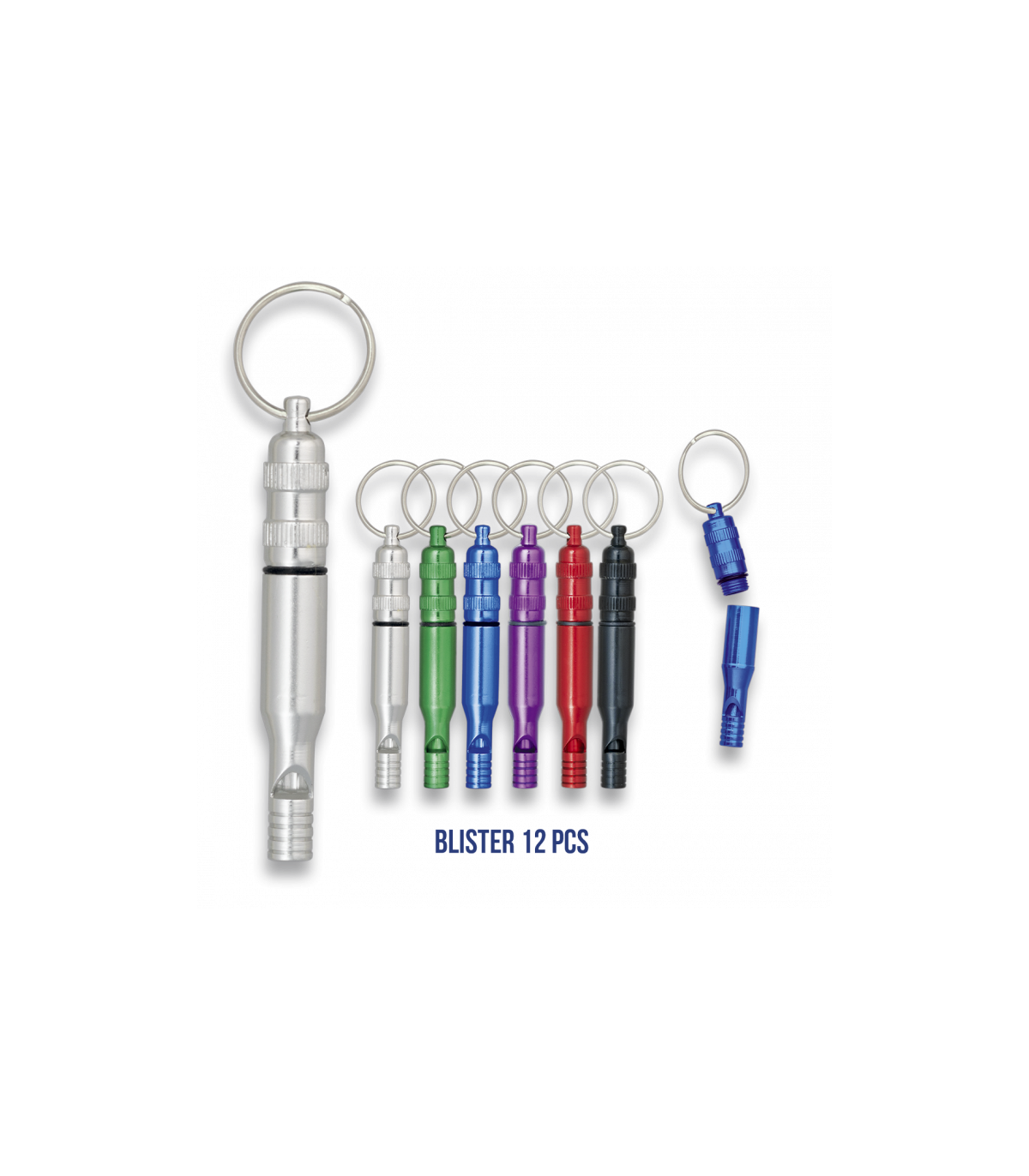 ΜΠΡΕΛΟΚ Albainox Survival Whistle Colours , 09118