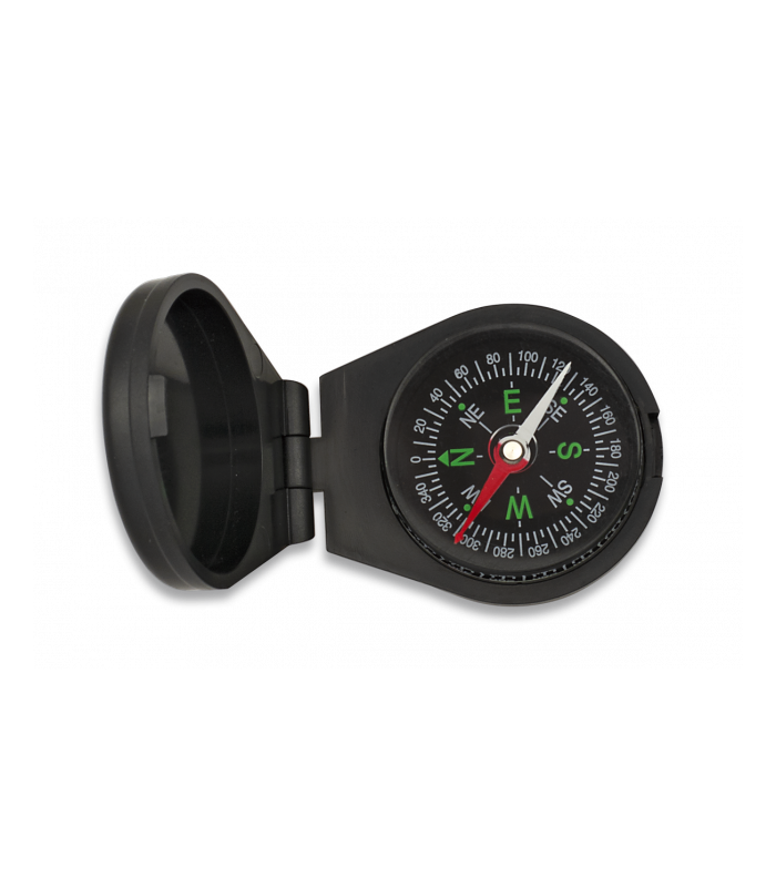 ΠΥΞΙΔΑ ALBAINOX, Oil filled fiber compass with flap.Black, 33142