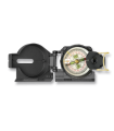 ΠΥΞΙΔΑ ALBAINOX, Oil filled military metal compass. Black, 33105