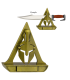 ΒΑΣΗ TOLE10 "Spartan" display. 7.2x8 cm