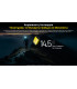 ΦΑΚΟΣ LED NITECORE HEADLAMP UT27 Pro MCT 800Lumens + 2x HBL1500Lion Battery, Black
