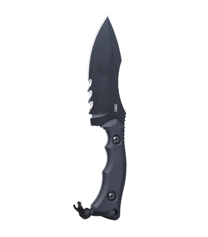 Μαχαίρι CRKT Bugsy Fixed, Black, w/Veff Serrations