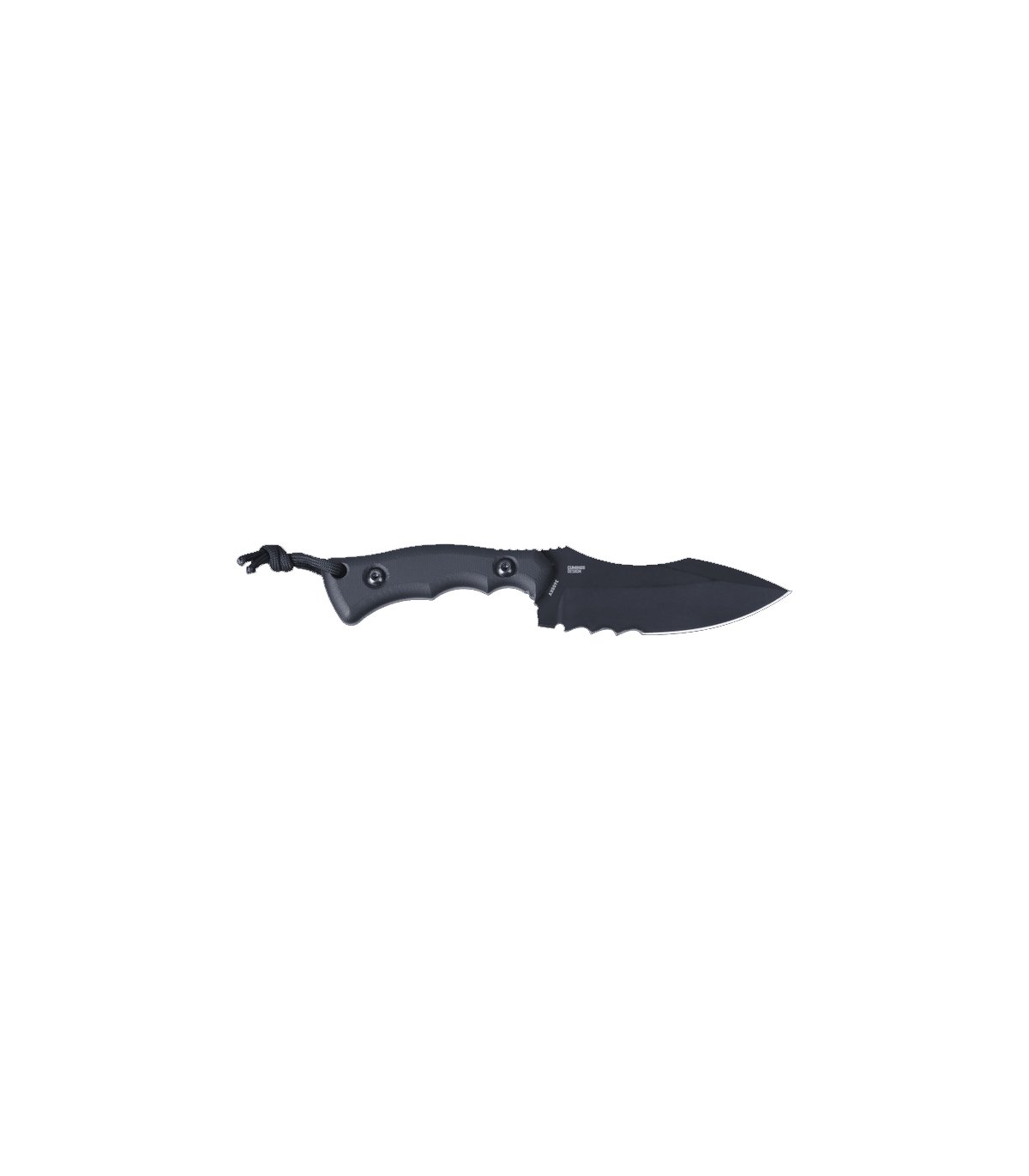 Μαχαίρι CRKT Bugsy Fixed, Black, w/Veff Serrations