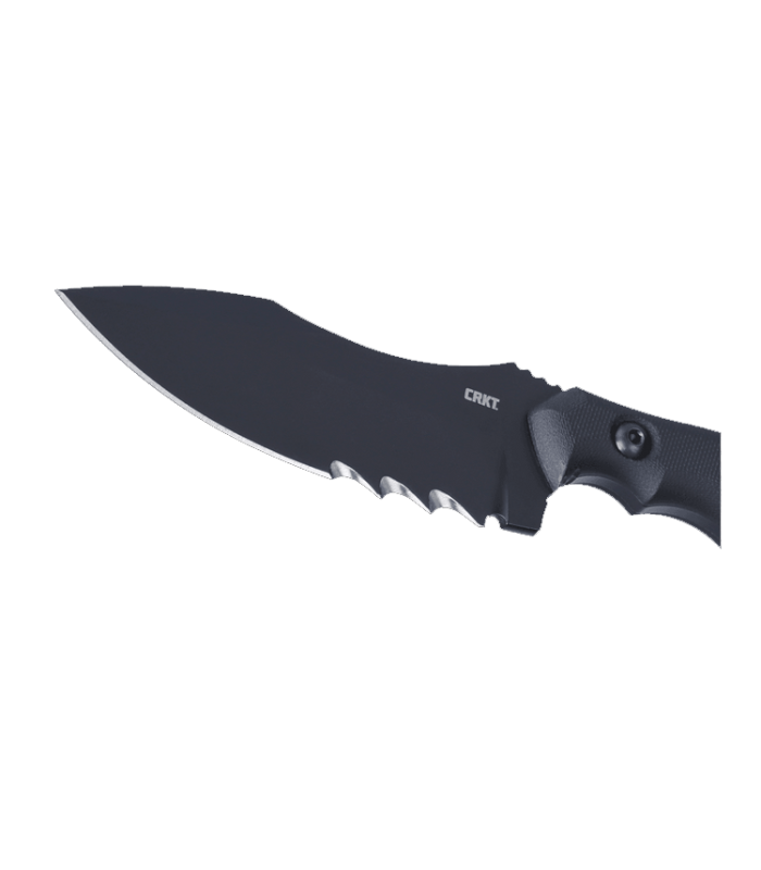 Μαχαίρι CRKT Bugsy Fixed, Black, w/Veff Serrations