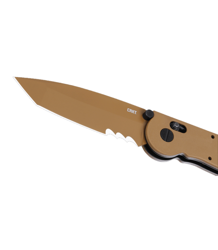 Σουγιάς CRKT M16-14XD, Crossbar Lock, Desert Tan, w/Veff Serrations