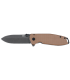 Σουγιάς CRKT Squid XM, Frame Lock, Brown