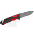 ΣΟΥΓΙΑΣ K25,Tactical pocket knife,Rubbered aluminium/red,9.4 cm , 19653