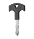 CRKT WILLIAMS DEFENSE KEY BLACK