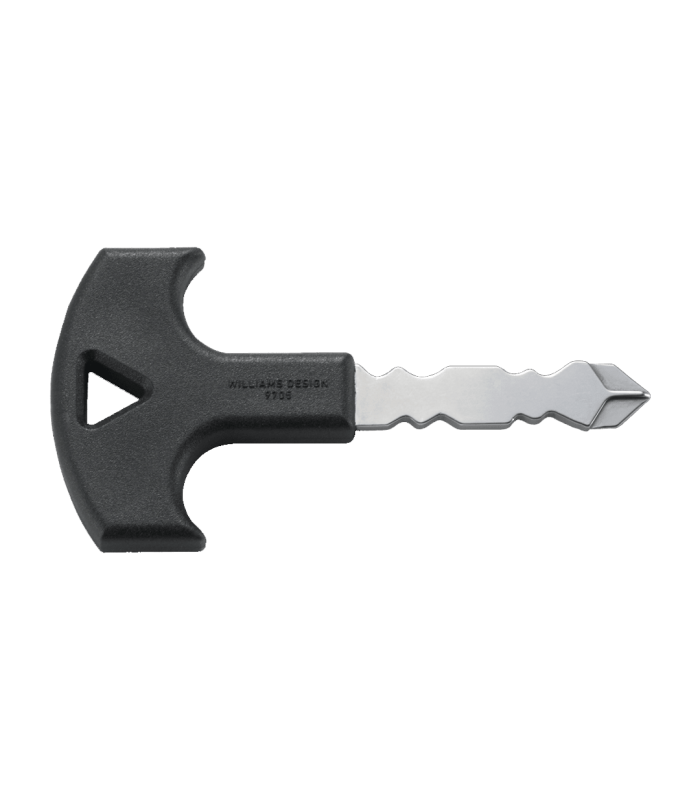 CRKT WILLIAMS DEFENSE KEY BLACK