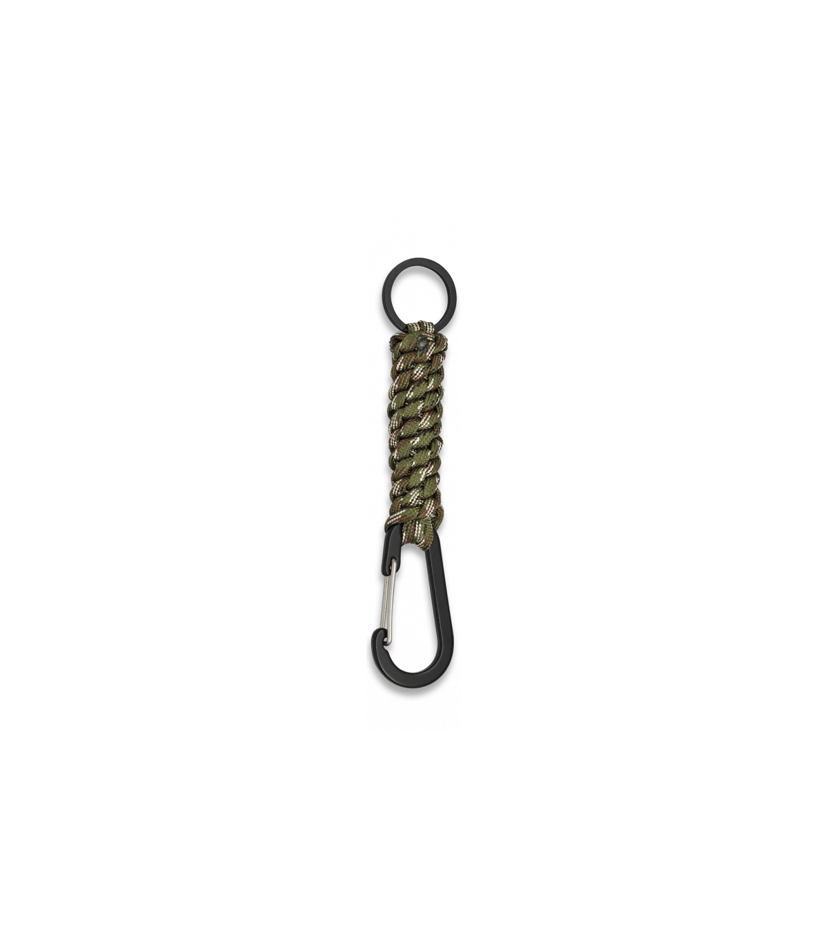 ΜΠΡΕΛΟΚ Albainox Snap hook with paracord and ring. CAMO, 33947-CP