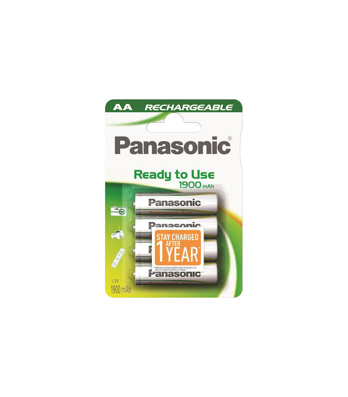 ΜΠΑΤΑΡΙΑ PANASONIC Ni-MH AA 1900mAh Ready to use (τιμή τεμαχίου)