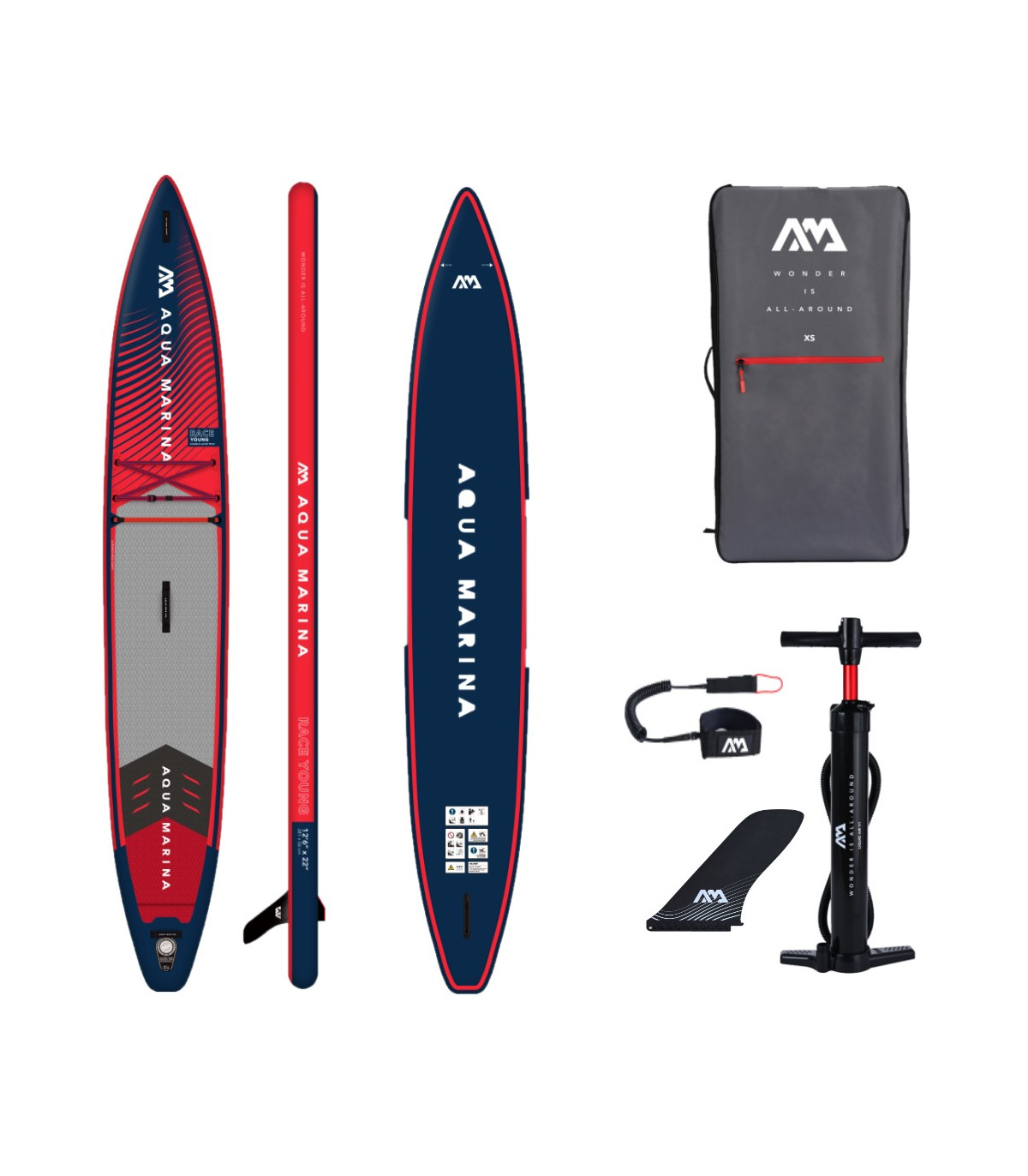 AM SUP RACE YOUNG 381X56X12CM BT-24RY