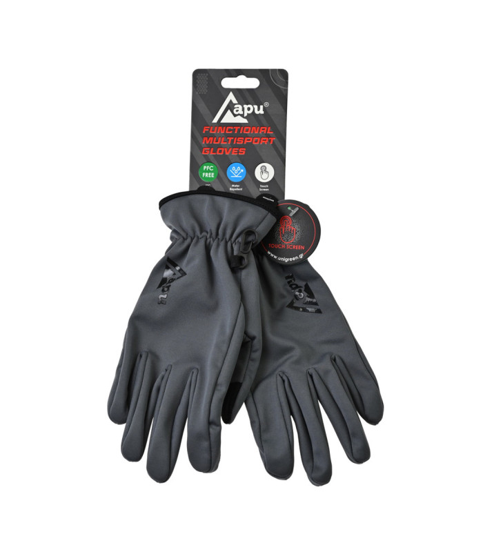 APU STRETCHY SOFTSHELL GLOVES REPEL