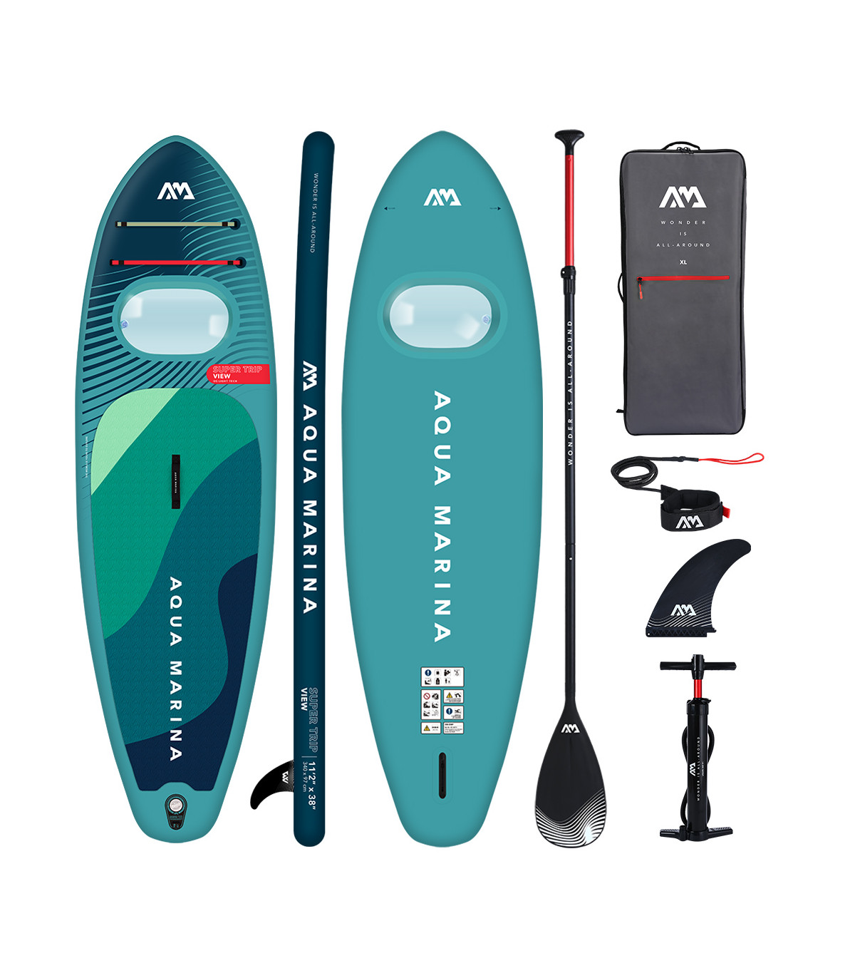 AM SUP SUPER TRIP VIEW 340X97X15 CM