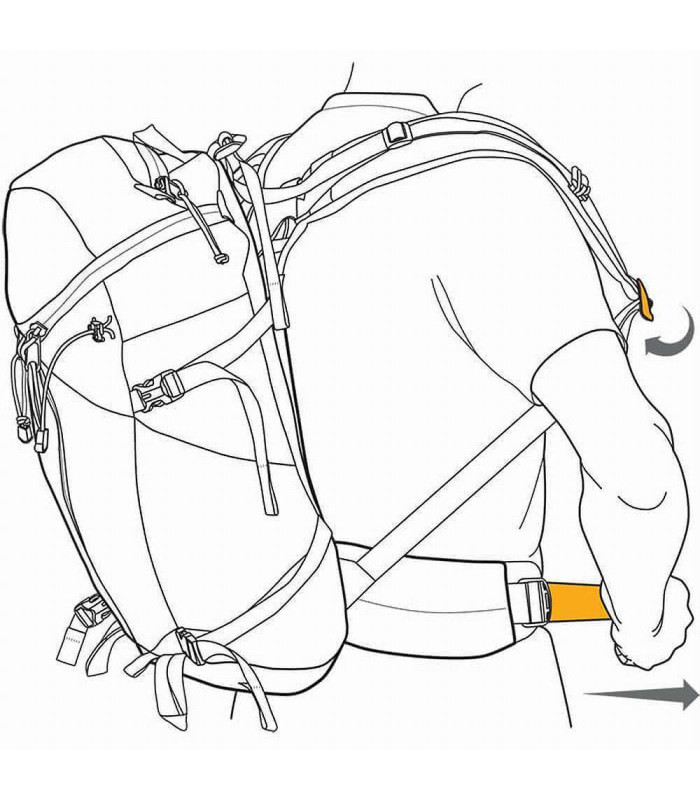 MYSTERY RANCH TERRAFRAME 3-ZIP 50 L