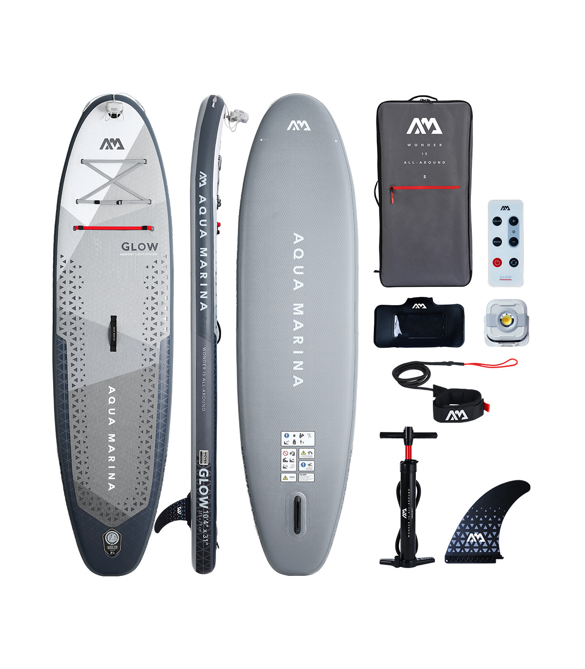 AM SUP GLOW 315X79X15CM